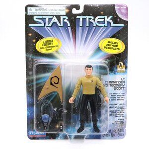 Star Trek SCOTT Spencer Gifts Exclusive Figure 1996 Playmates Vintage SCOTTY a